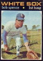 1971 Topps Baseball Cards      186     Bob Spence RC